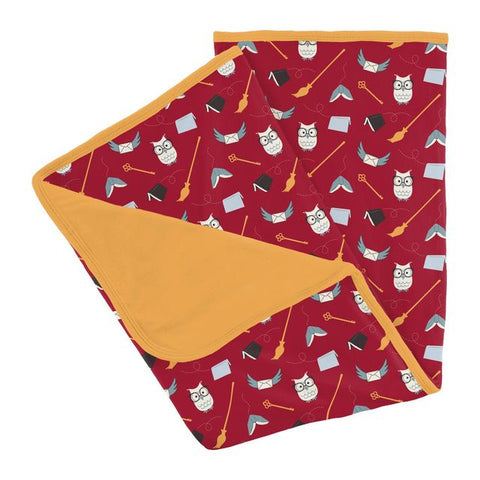 Stroller Blanket - Crimson Magical World