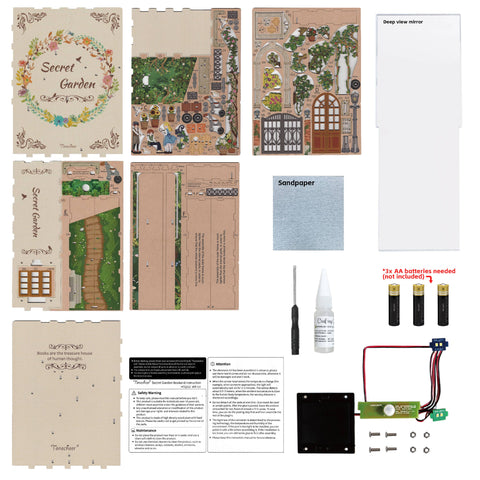 DIY Book Nook Kit - Secret Garden