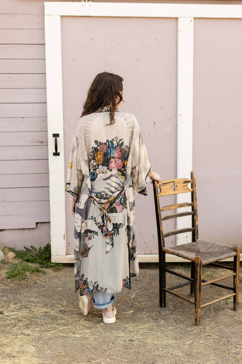 Bamboo Boho Kimono Duster - Take My Hand