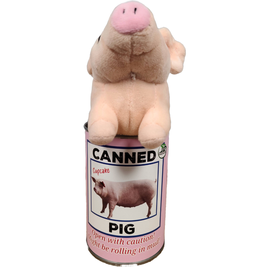 Stuffed Animal - Cupcake the Canned Pig