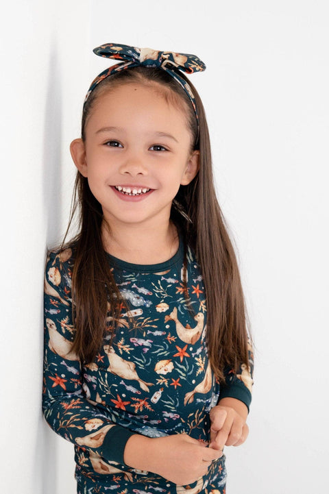 2 Piece Pajamas (Long Sleeve) - Waves & Whiskers