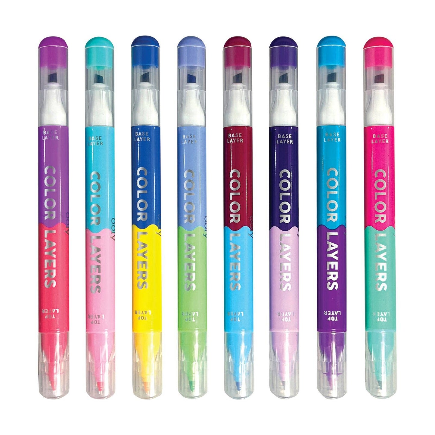 Markers - Color Layers Double-Ended (Set of 8)