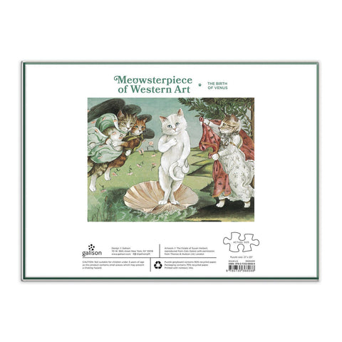 Puzzle - Birth of Venus Meowsterpiece of Western Art (1000pc)