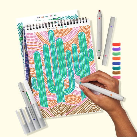 FlowArt - Dot by Letter: Landscapes