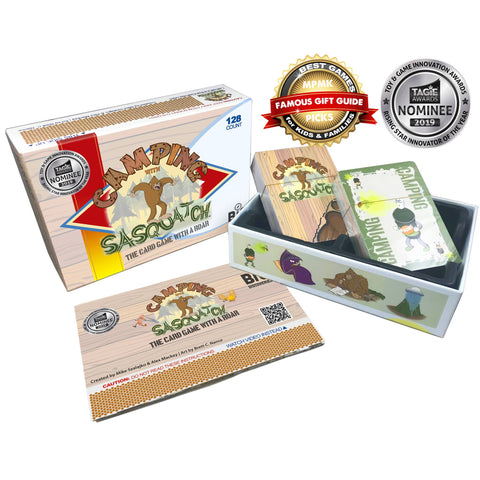 Card Game - Camping with Sasquatch