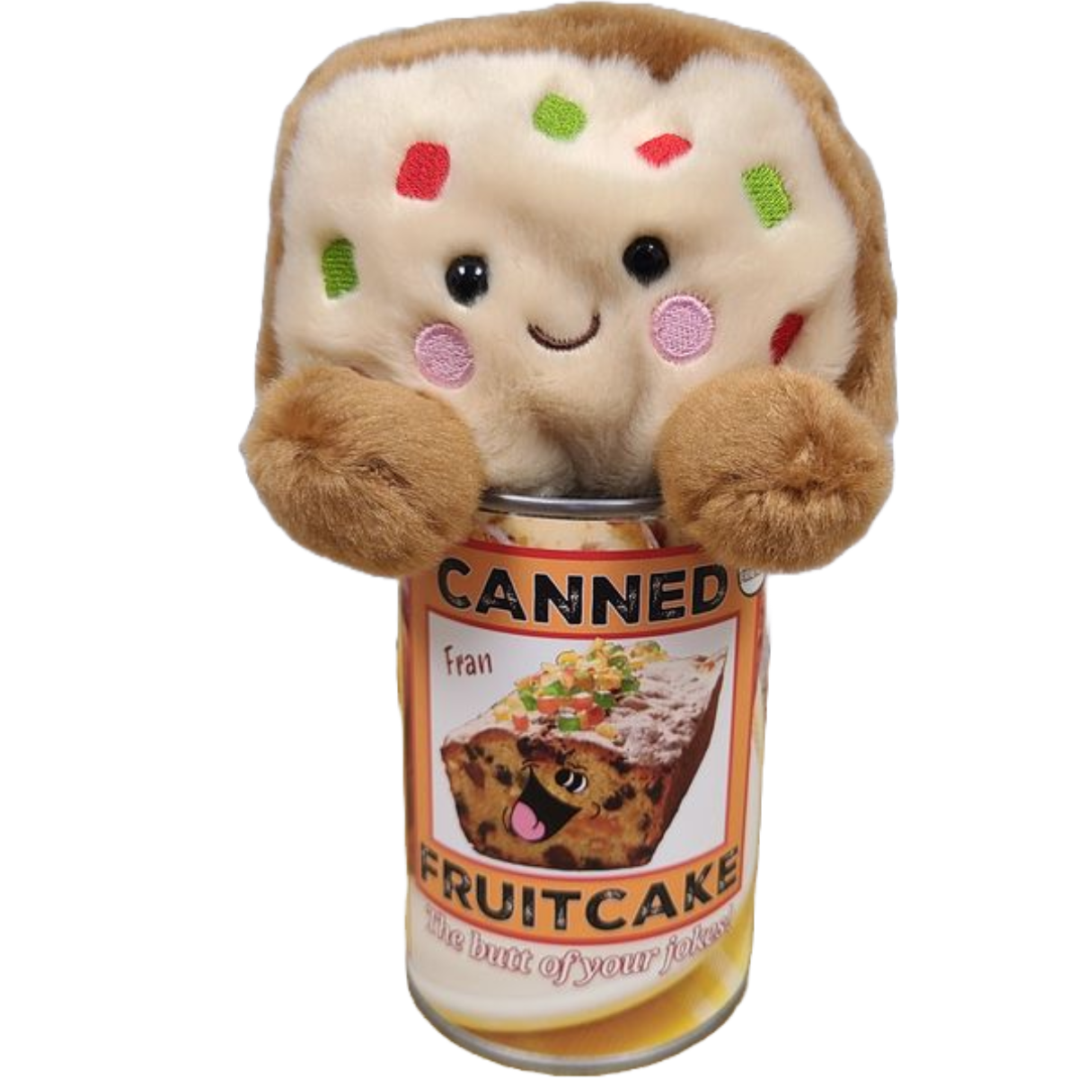 Stuffed Animal - Canned Fruitcake