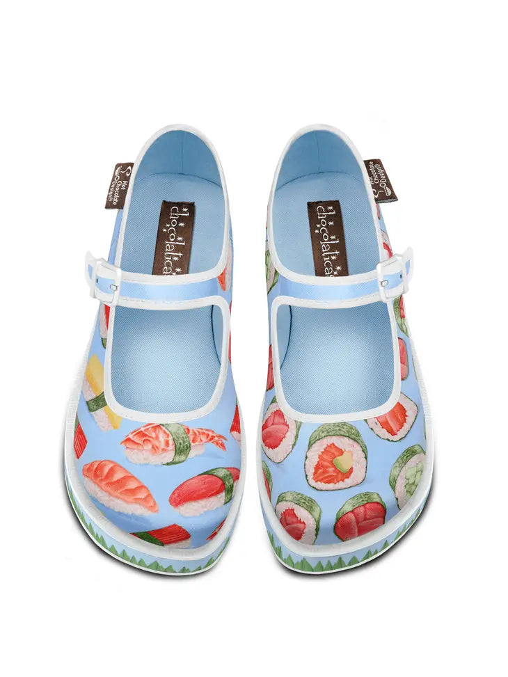 Women's Shoe - Chocolaticas® Sushi Mary Jane Platform