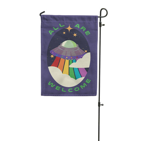 Garden Flag - All Are Welcome