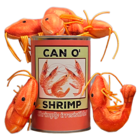 Stuffed Animal - Can O' Shrimp (Standard Lid)