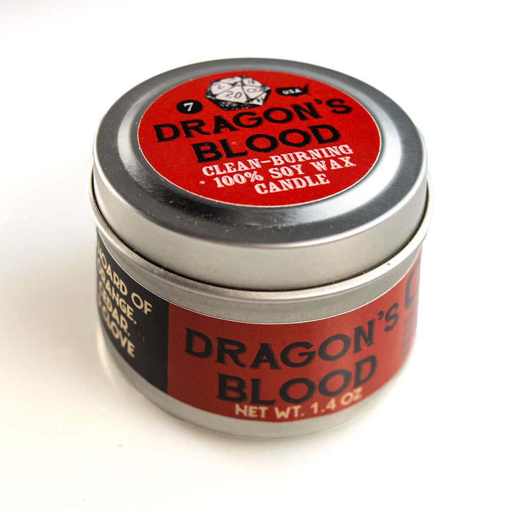 Gaming Candle (8oz) - Dragon's Blood