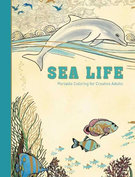 Adult Coloring Book - Sea Life