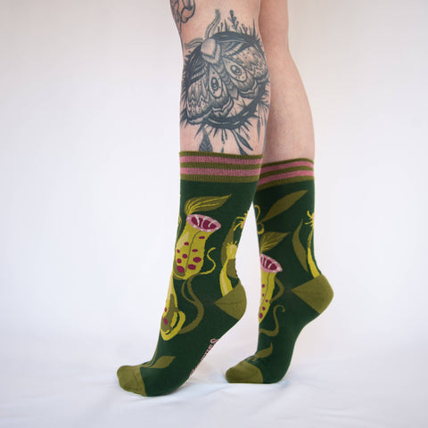 Crew Socks - Pitcher Plant