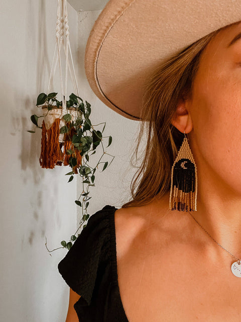 Earrings - Evening Moonscape Set