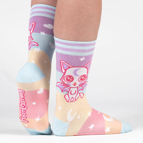 Crew Socks - Mystic Kitty