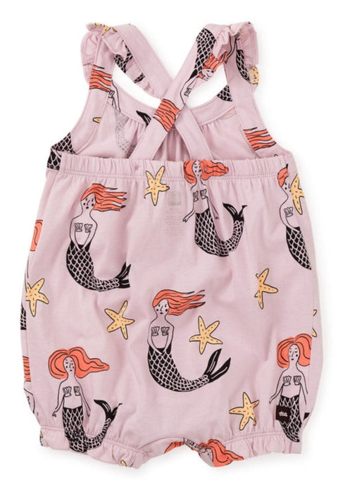 Cross Back Romper - Mermaid Folklorico