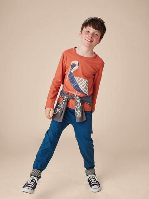 Tee (Long Sleeve) - Pelican