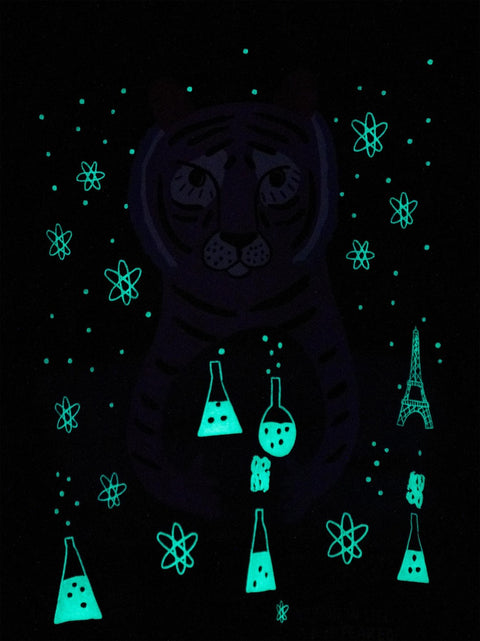 Tee (Long Sleeve) - Marie Curie Glow