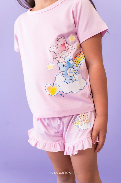 2 Piece Set - Care Bears Sketch Art