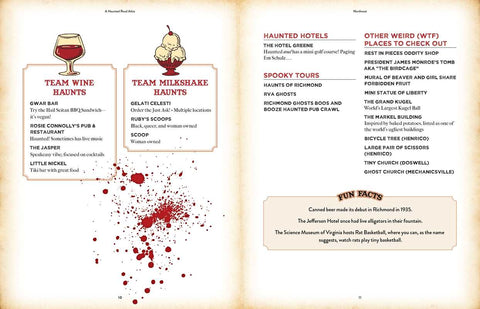 Haunted Road Atlas: Next Stop by Christine  Schiefer: Paperback; 304 pages / English