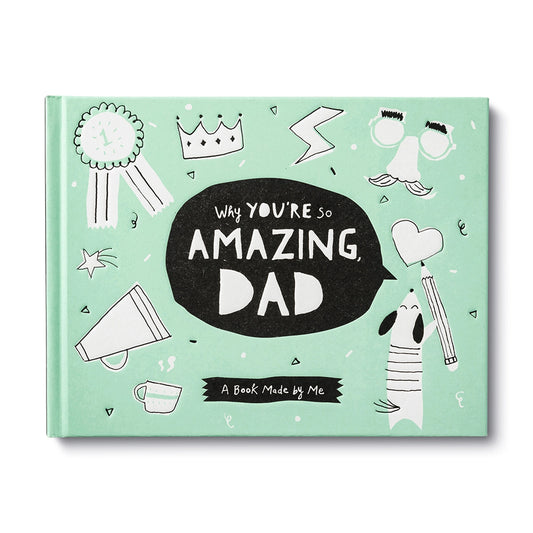 Book (Hardcover) - Why You're So Amazing Dad: A Book Made By Me