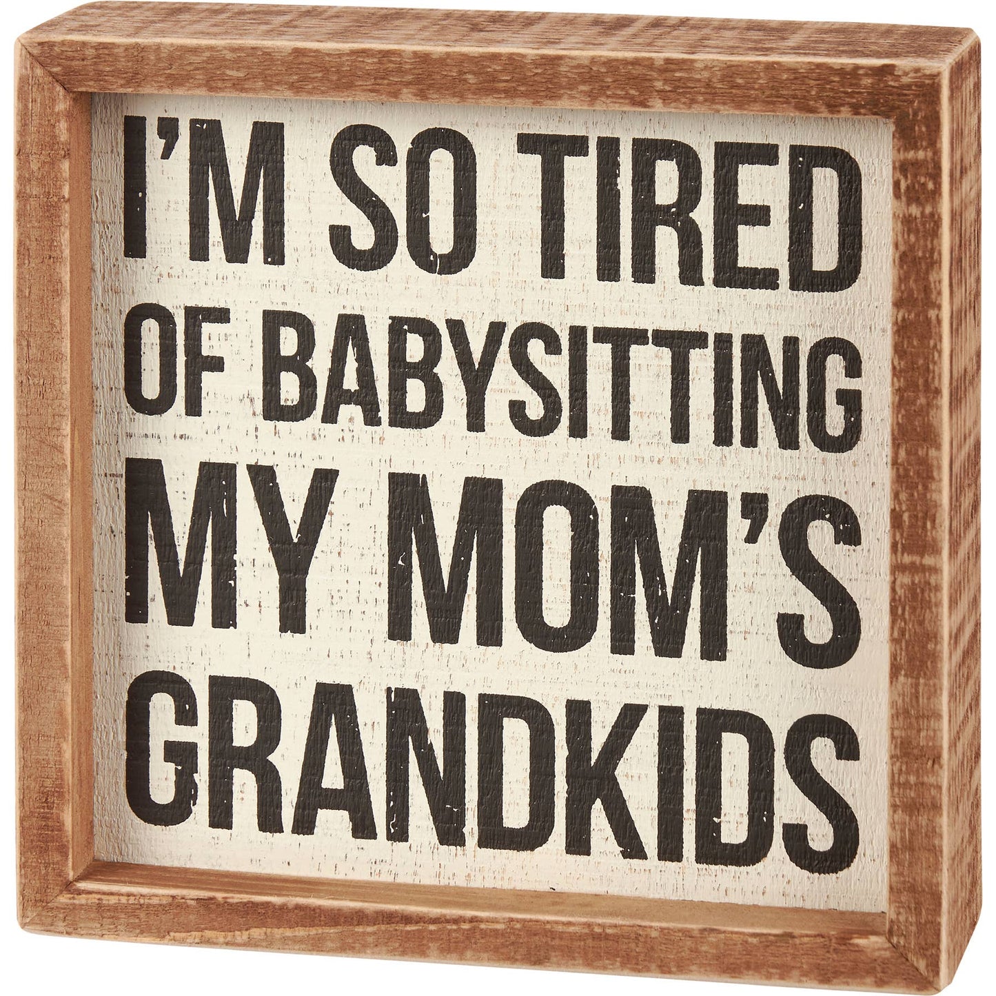 Sign (Wood) - My Mom's Grandkids