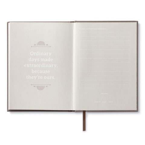 Guided Journal (Hardcover) - In This Moment...Memories Of Raising You