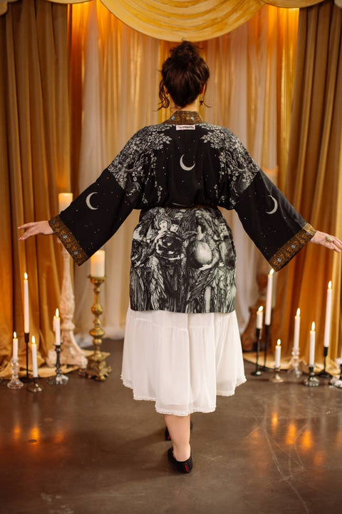 Matineé (Mid-Length) Duster - The Guardians with Angels & Moon