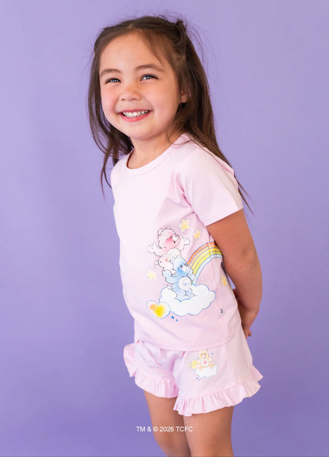 2 Piece Set - Care Bears Sketch Art