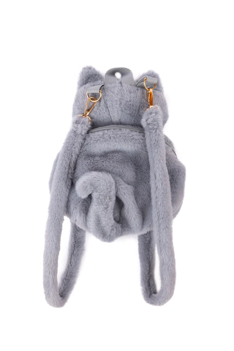 Backpack - Cutie Kitty (Grey)