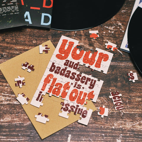 Greeting Card - Impressive Puzzle