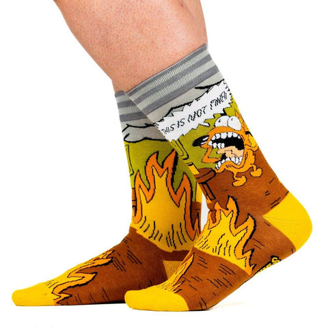 Crew Socks - This is Fine. Also, Not Fine.