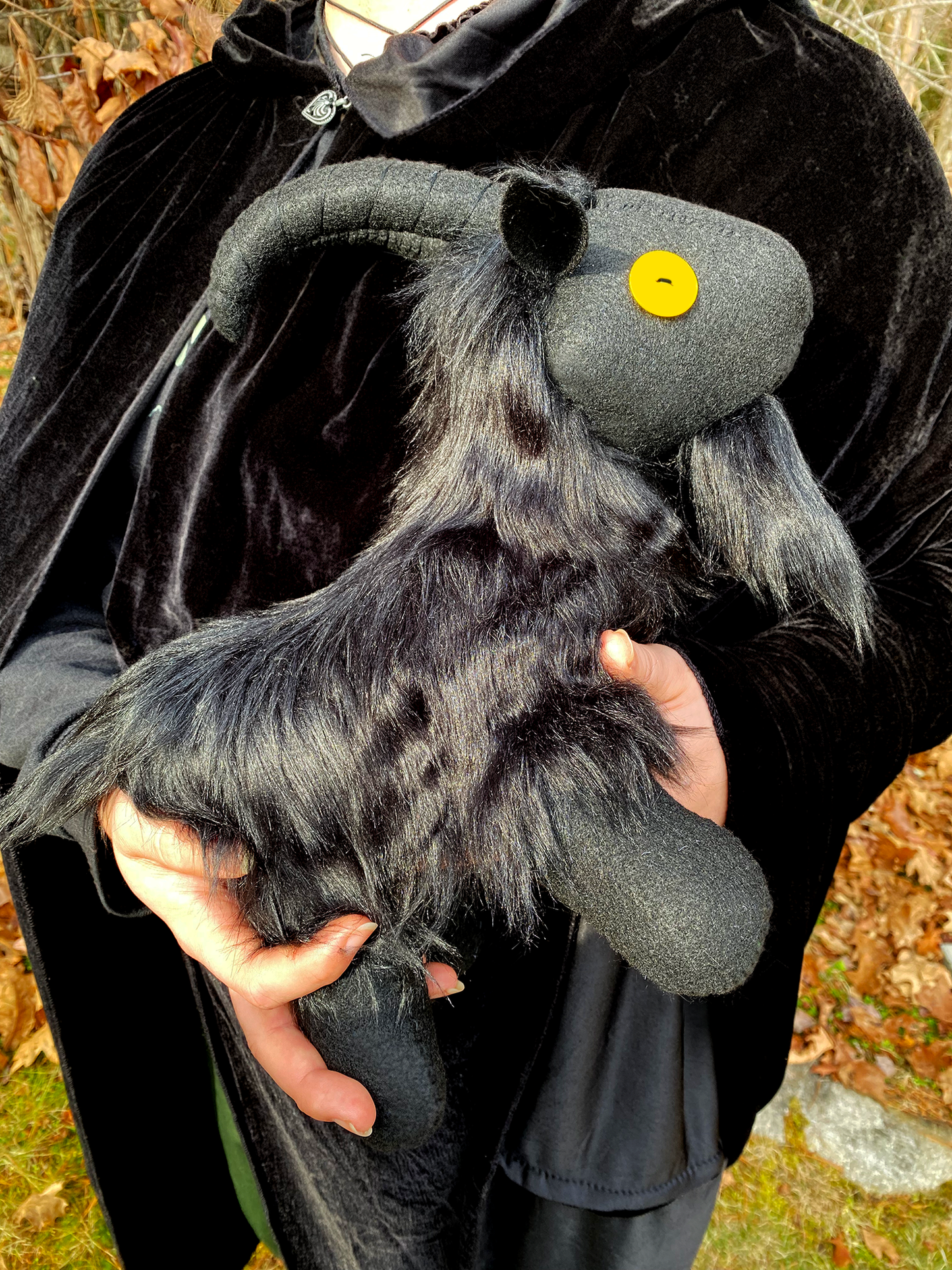 Stuffed Animal - Black Phillip