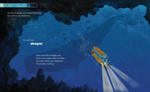 Book (Hardcover) - If You Went to the Bottom of the Ocean
