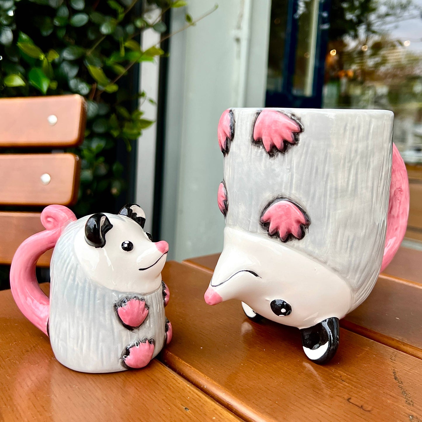 Mini Mug  - Bonbon's Upside-Down Opossum