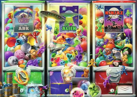 Puzzle - Animals, Aliens & Ninjas (1000pc)