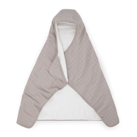Hooded Towel (Cotton) - Porpoise Toddler