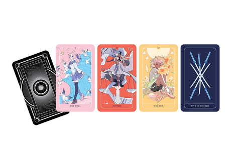 Anime Tarot Deck and Guidebook by Natasha Yglesias: Flashcards; 78 pages / English