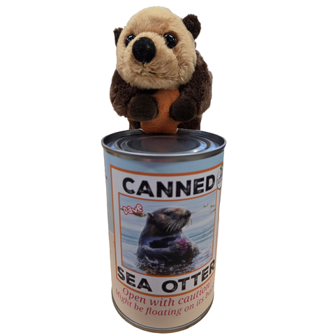 Stuffed Animal - Dave the Canned Sea Otter