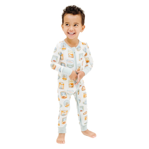 Coverall - National Park Patches (2 Way Zipper)