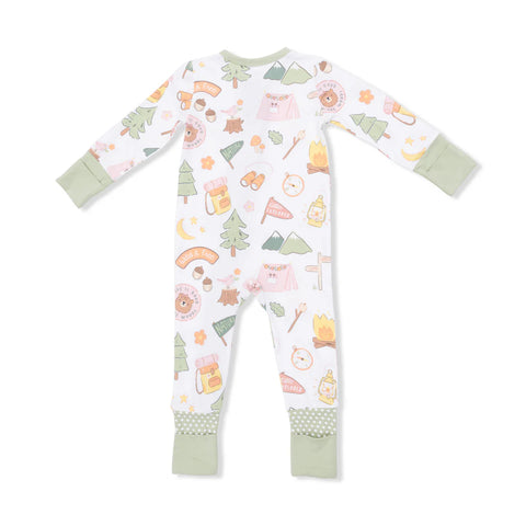 Convertible Coverall (2 Way Zipper) - Camping Pink