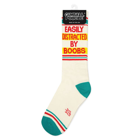 Socks - Easily Distracted by Boobs