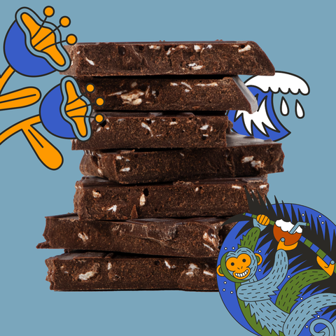 Chocolate - Coconut Island Truffle Bar