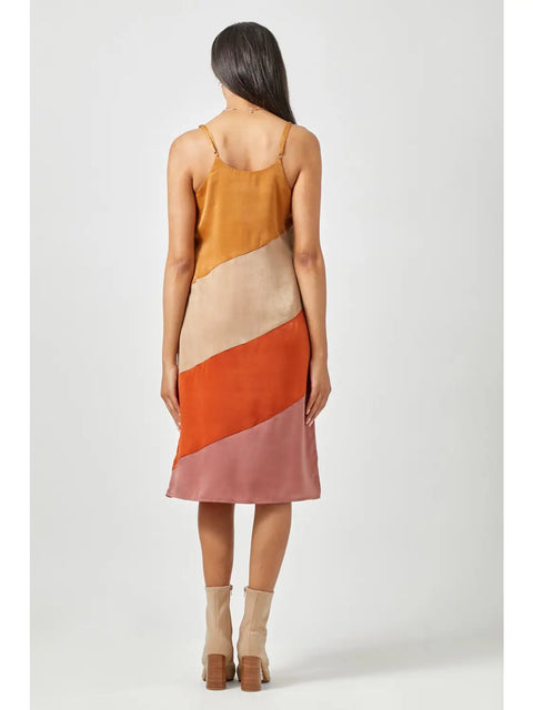 Dress - Color Blocked Slip