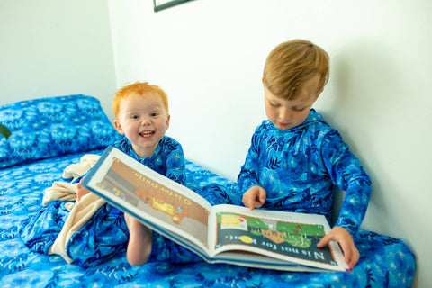 Convertible Footie (Zipper) - Mushroom Forest