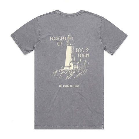 Tee (Unisex) - Fog & Foam Stone Wash