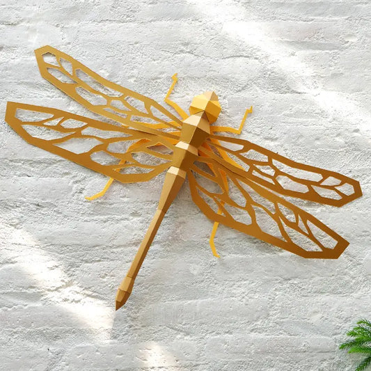 3D Papercraft - Dragonfly Wall Art