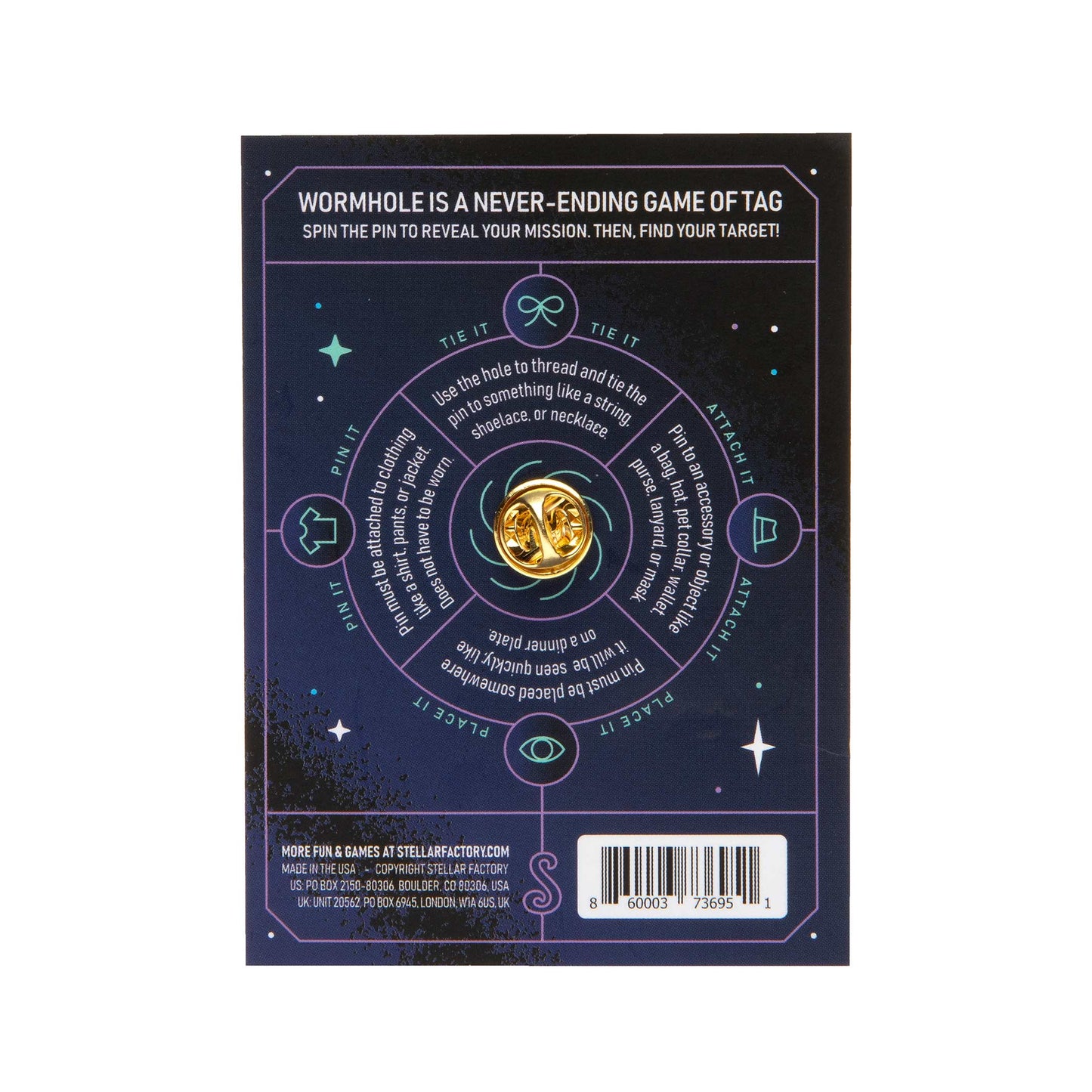 Game - Wormhole: A Perpetual Pin Game
