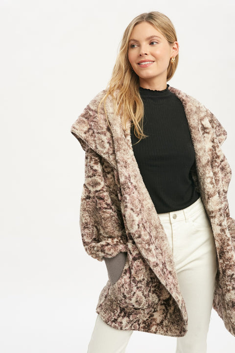 Hoodie - Snakeskin Fur