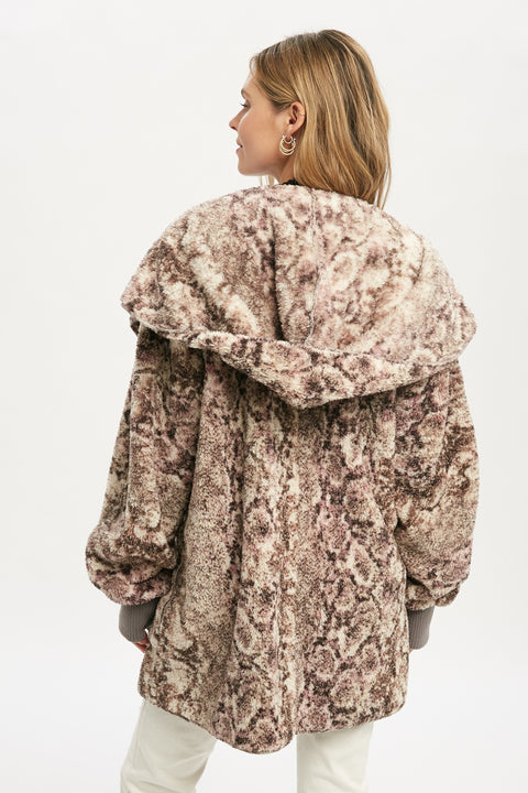 Hoodie - Snakeskin Fur