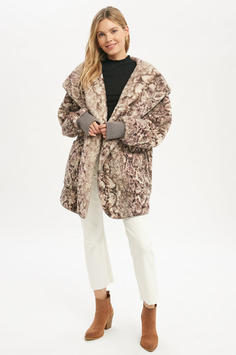 Hoodie - Snakeskin Fur